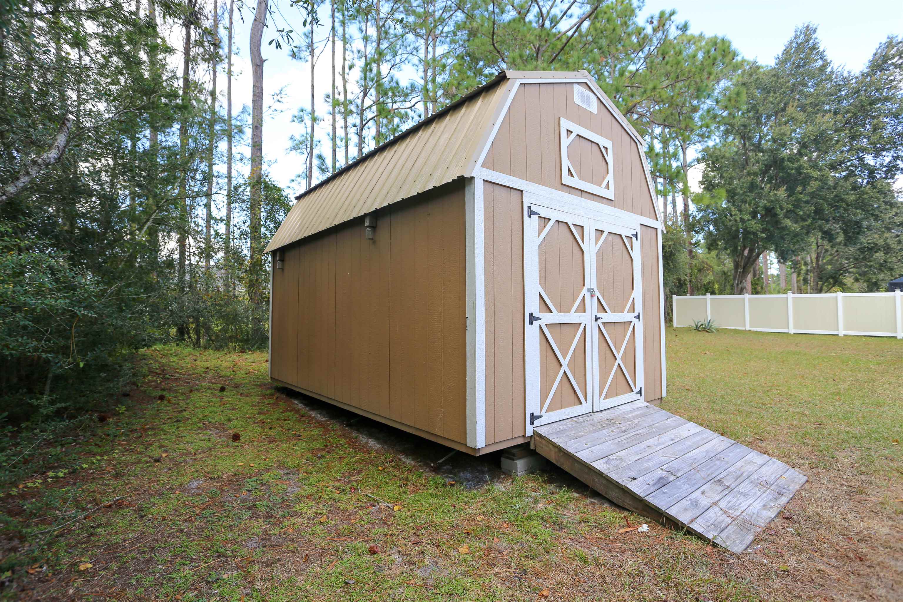 91 Ryecliffe Drive Palm Coast, FL 32164 - Photo 8 of 40 View of shed