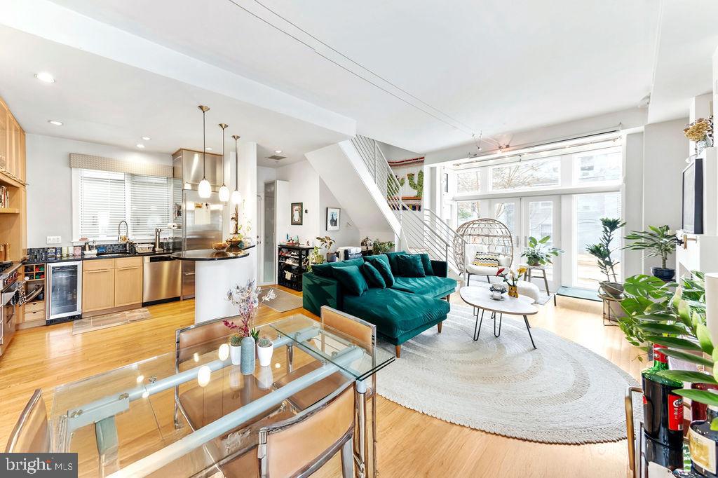 2131 10th Street Northwest, Unit 2 Washington, DC 20001 - Photo 17 of 33 Dining & Living Area