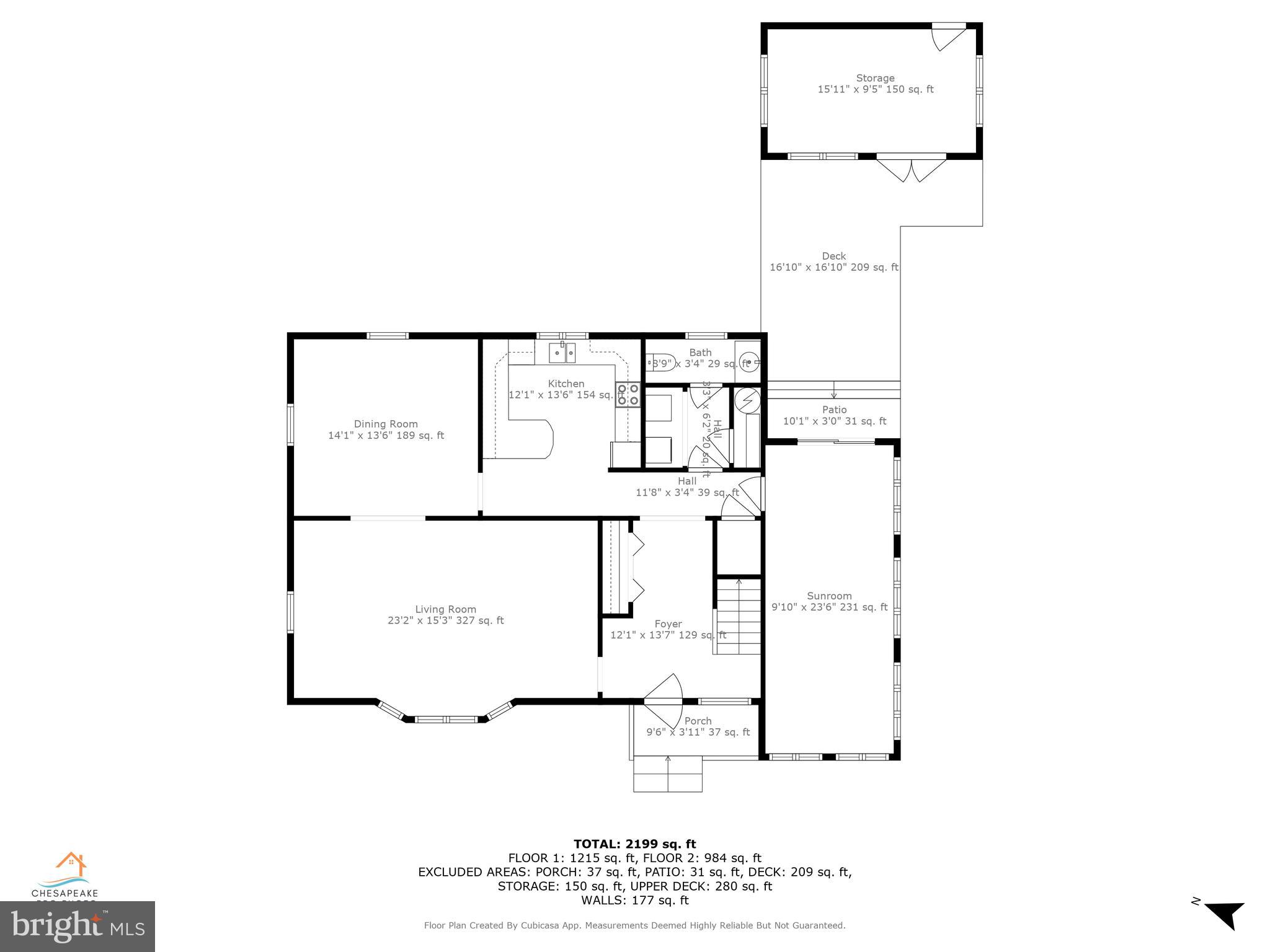 101 Sinclair Street Oxford, MD 21654 - Photo 31 of 31 a picture of floor plan