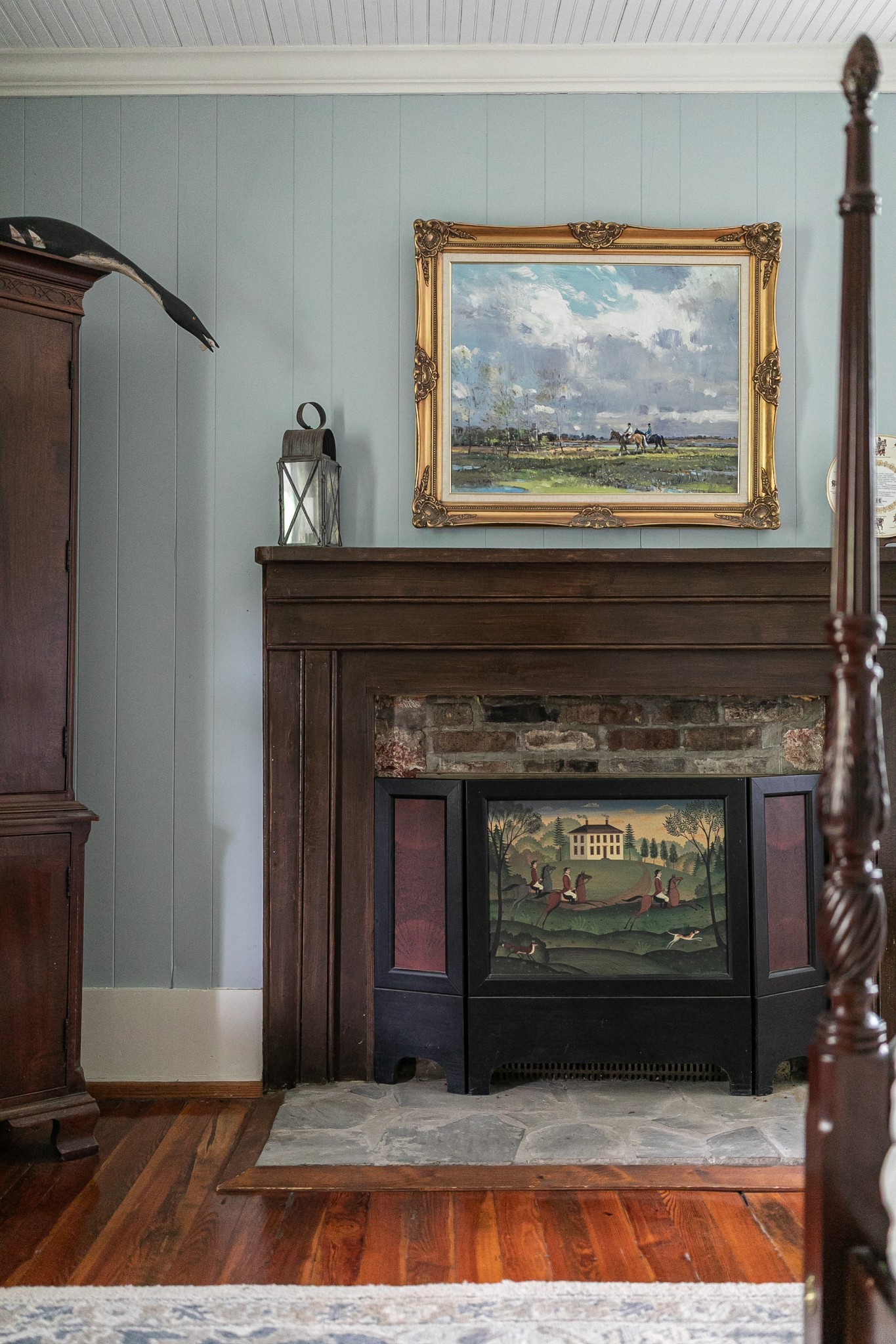4923 Blue Creek Road Lynnville, TN 38472 - Photo 11 of 69 a living room with furniture and a fireplace