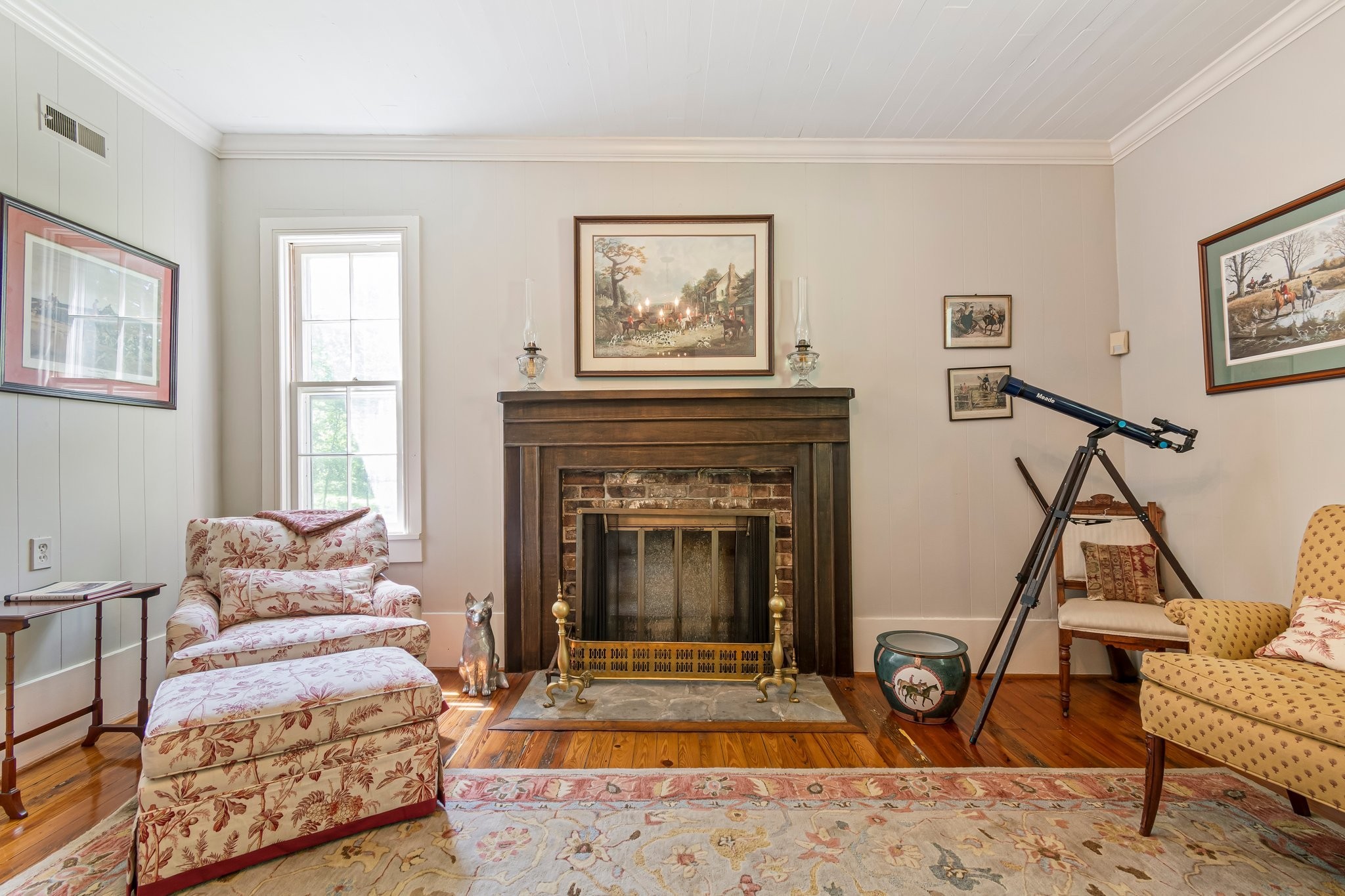 4923 Blue Creek Road Lynnville, TN 38472 - Photo 13 of 69 a living room with furniture a rug and a fireplace