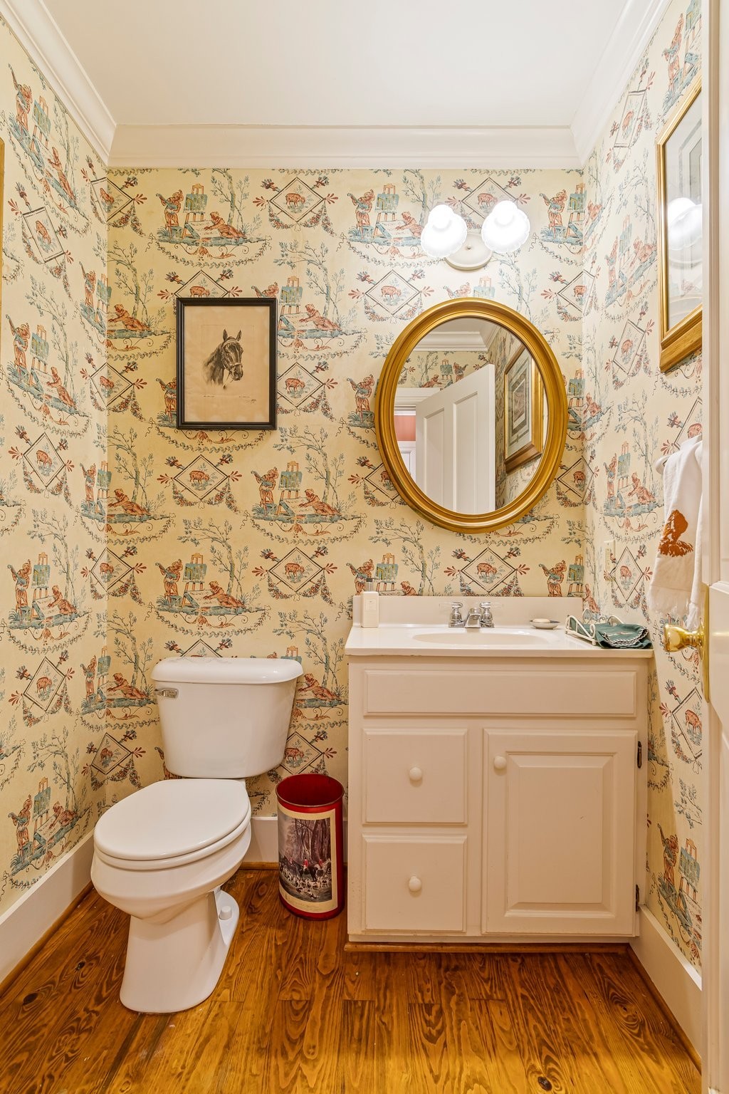 4923 Blue Creek Road Lynnville, TN 38472 - Photo 21 of 69 a bathroom with a toilet and a sink