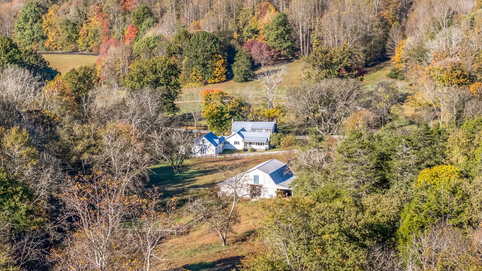 4923 Blue Creek Road Lynnville, TN 38472 - Photo 27 of 69 a aerial view of a house with a yard