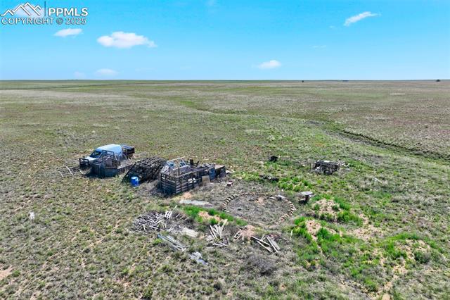 0 Service Ranch Point Yoder, CO 80864 - Photo 13 of 16 Aerial view of sparsely populated area