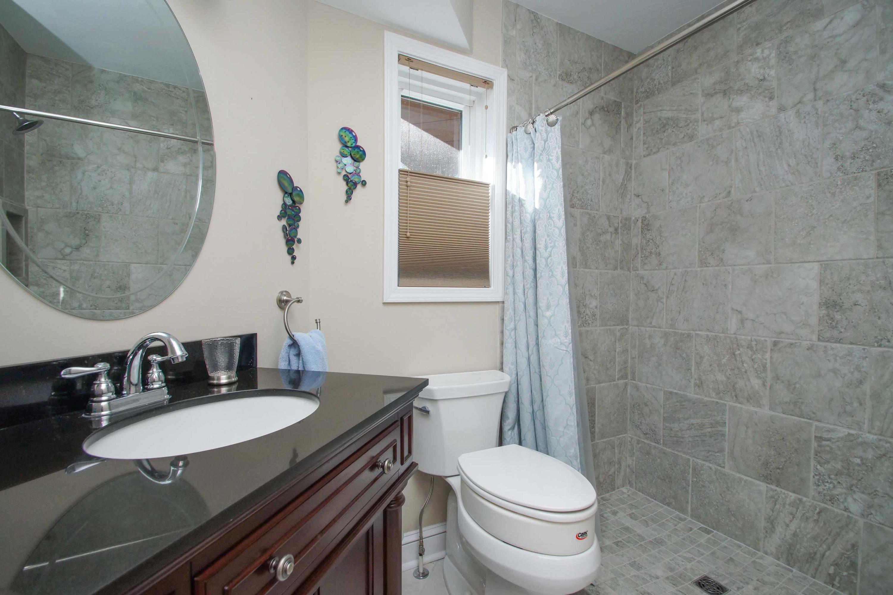 2086 Trails End Road Goodview, VA 24095 - Photo 24 of 47 a bathroom with a toilet a sink and mirror