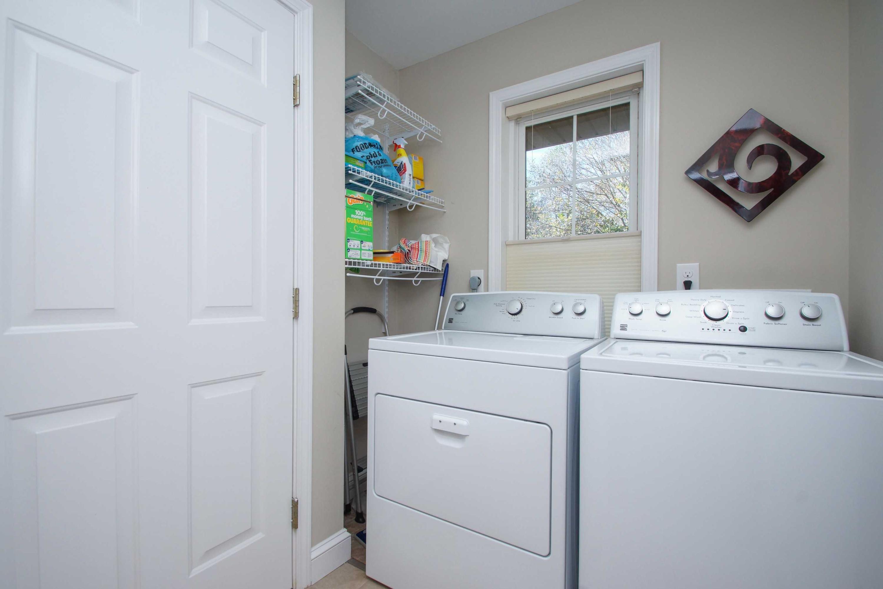 2086 Trails End Road Goodview, VA 24095 - Photo 27 of 47 a utility room with dryer and washer