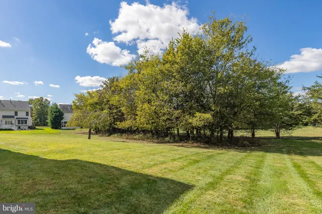 a view of an outdoor space and swimming pool