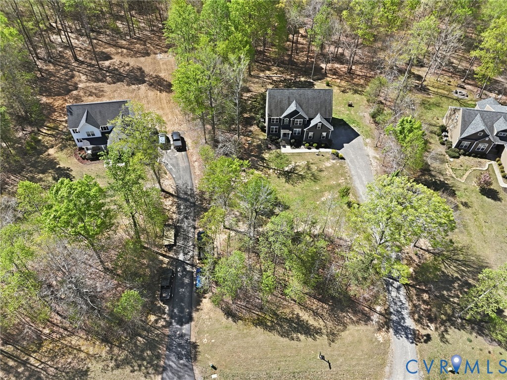 11177 Creeks Edge Road New Kent, VA 23124 - Photo 44 of 45 an aerial view of residential house with outdoor space