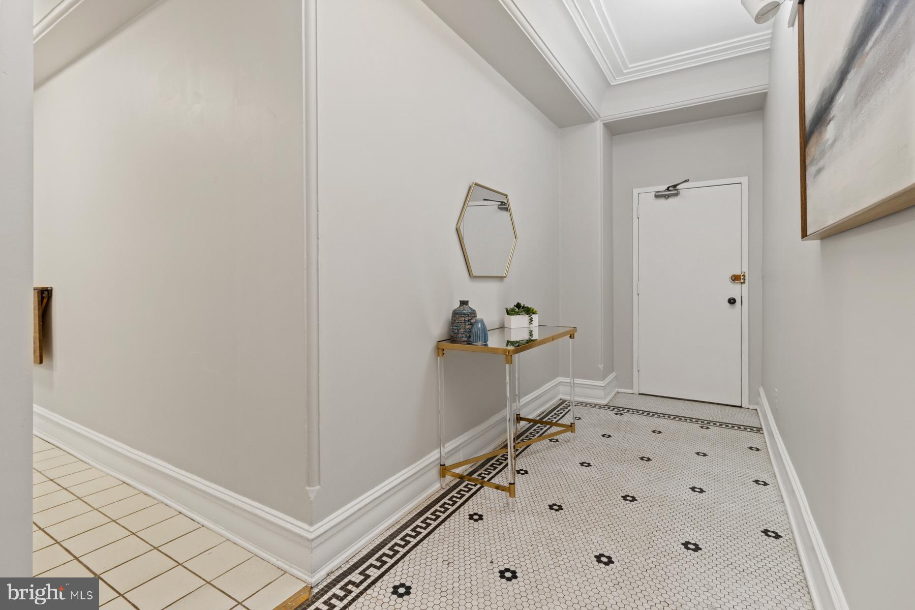 3420 16th Street Northwest, Unit 101 Washington, DC 20010 - Photo 19 of 29 a bathroom with a sink and a mirror
