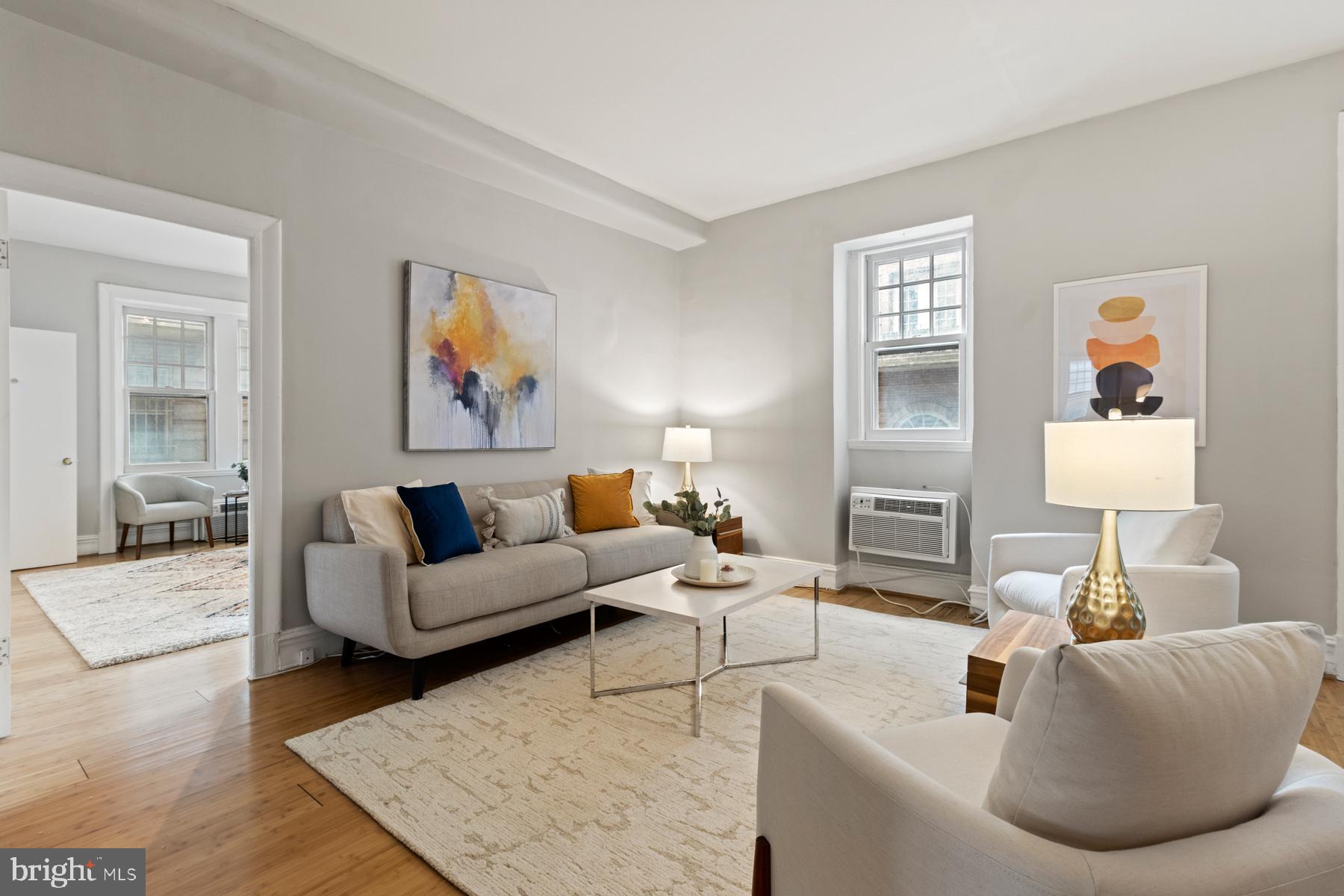 3420 16th Street Northwest, Unit 101 Washington, DC 20010 - Photo 10 of 29 a living room with furniture and a couch