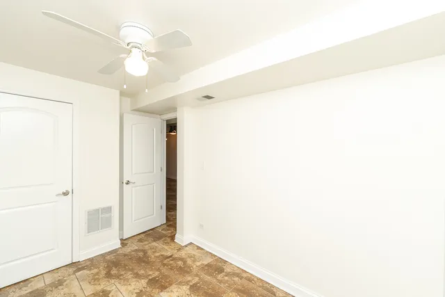 a view of a livingroom with wooden floor
