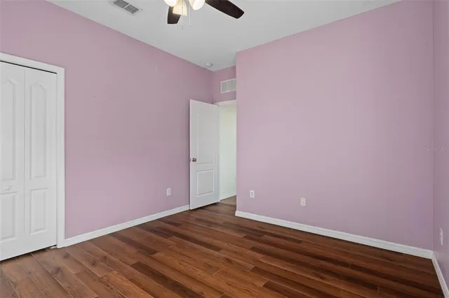 wooden floor in an empty room