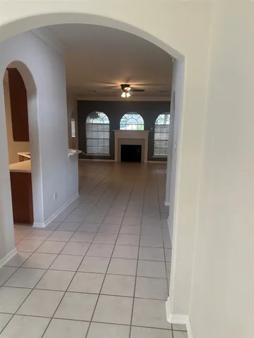 a view of a livingroom with a staircase