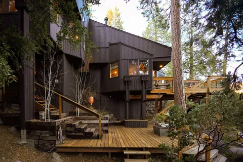a view of house with a patio