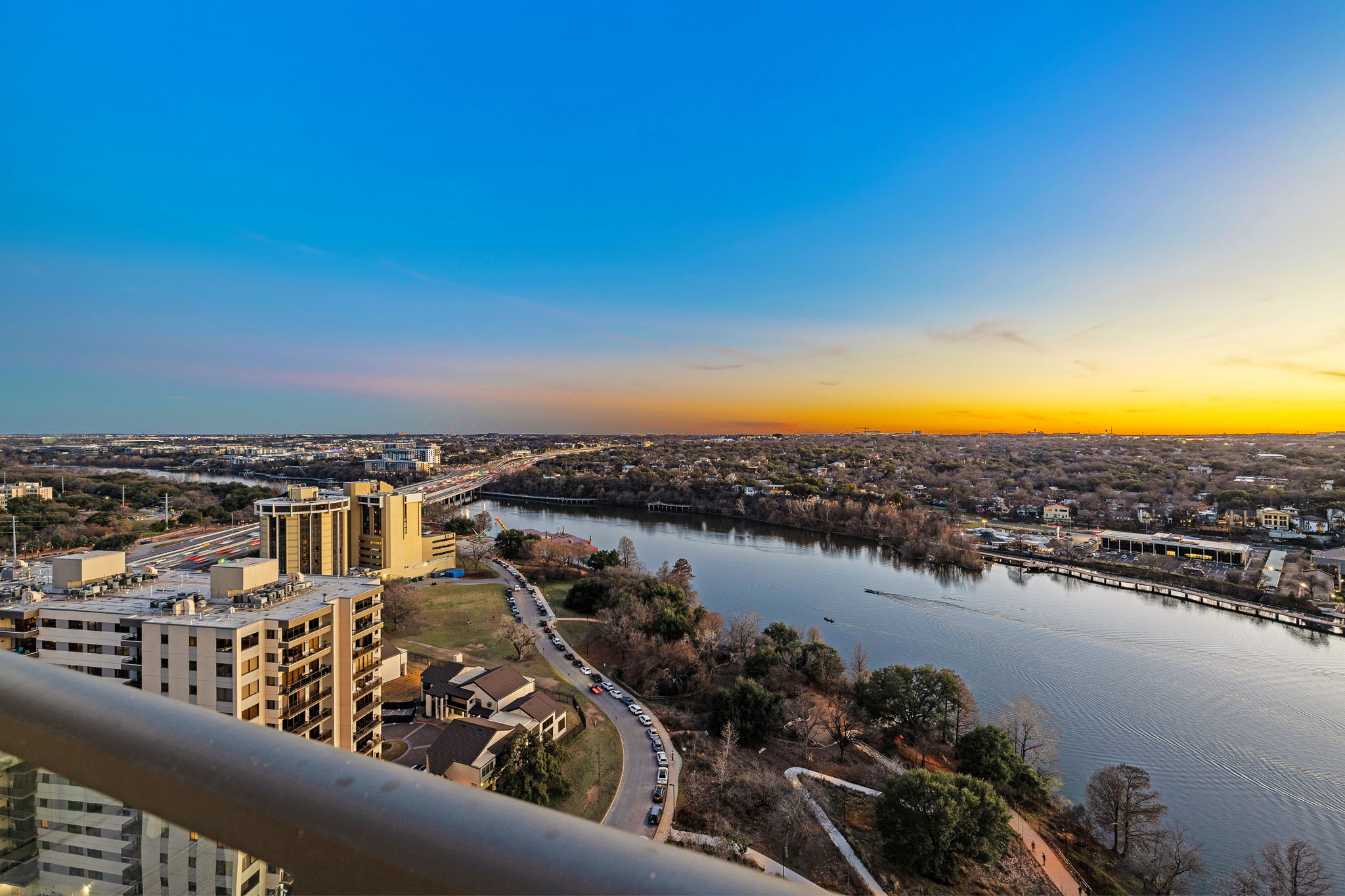44 East Avenue, Unit 1801 Austin, TX 78701 - Photo 29 of 40 Water view featuring nearby urban area