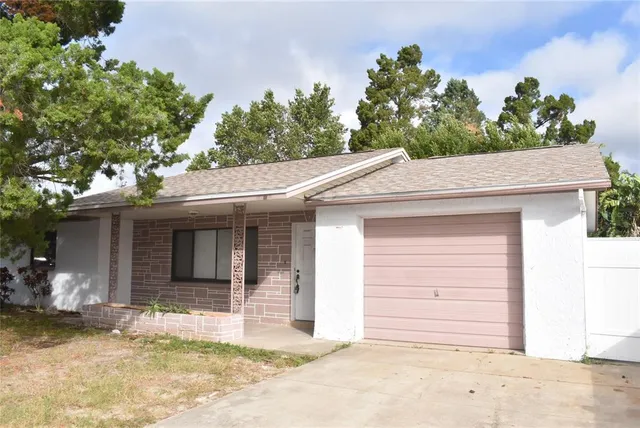 a house with a outdoor space