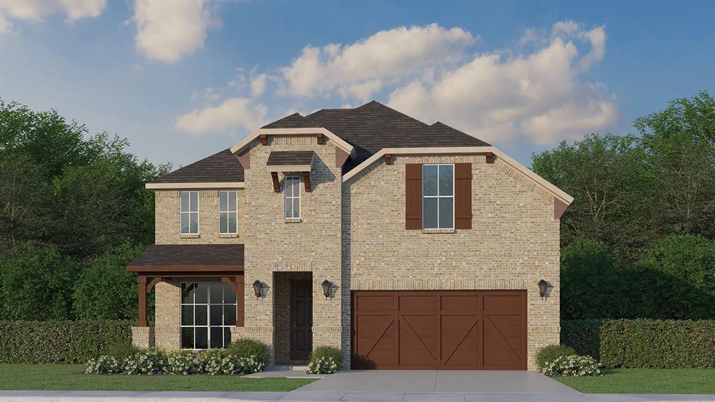 1631 Prairie Clover Road Prosper, TX 75078 - Photo 1 of 1 a front view of a house with garden