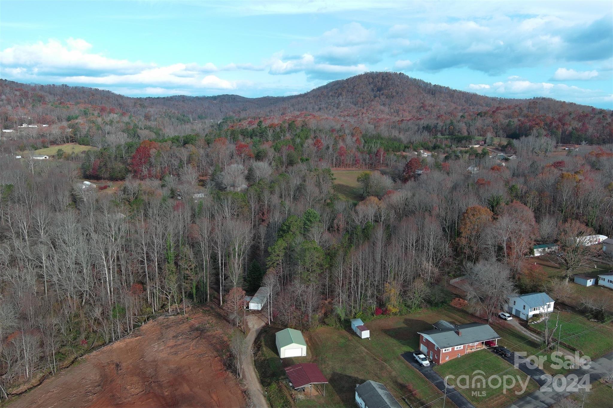 139 Pleasant Hill Road Marion, NC 28752 - Photo 13 of 18 a view of a city with lush green forest