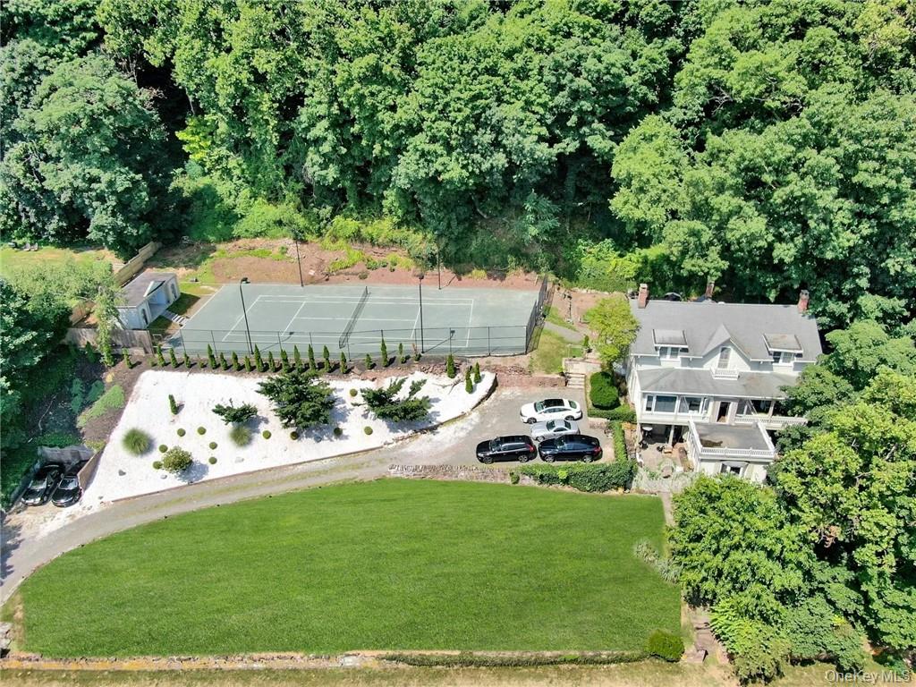 67 River Road Nyack, NY 10960 - Photo 44 of 47 an aerial view of a house with a yard