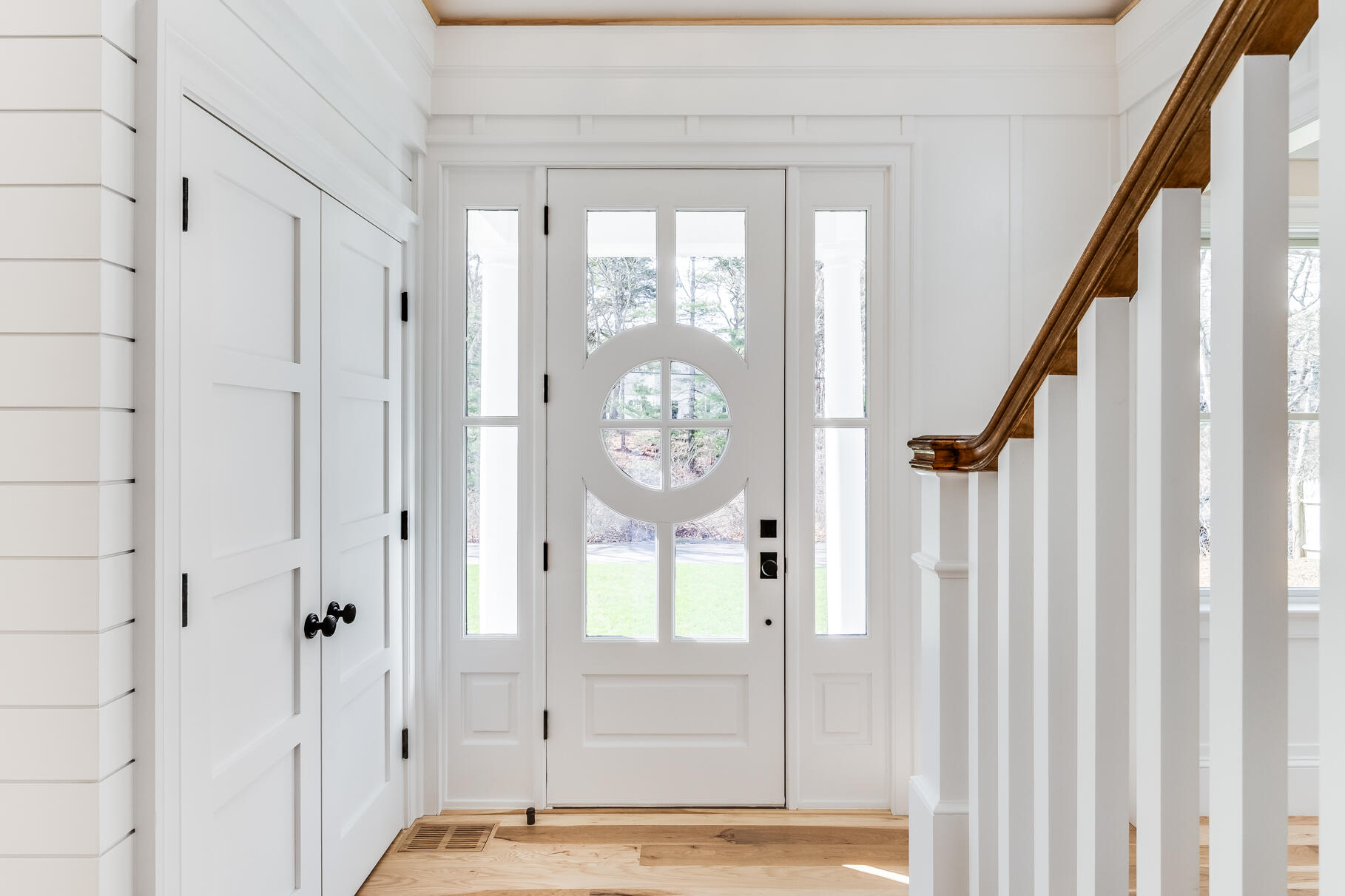 14 Pond View Lane Chatham, MA 02633 - Photo 14 of 30 a view of entryway with wooden floor