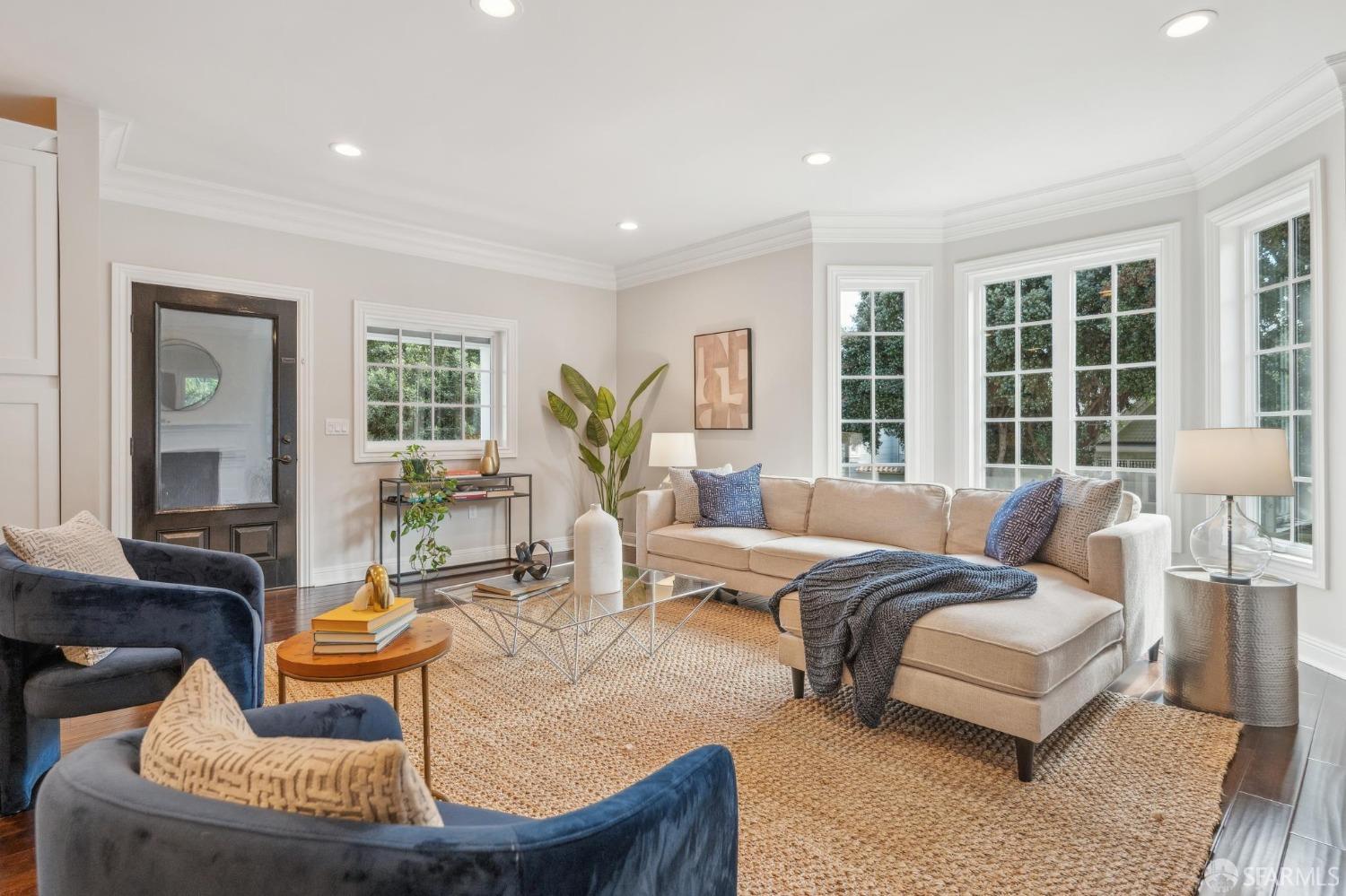 226 Roosevelt Way San Francisco, CA 94114 - Photo 12 of 65 a living room with furniture and a large window