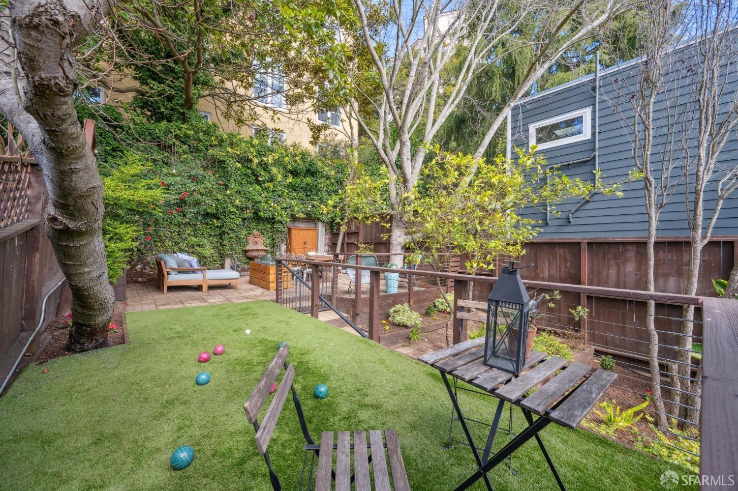 226 Roosevelt Way San Francisco, CA 94114 - Photo 48 of 65 a view of yard from deck having patio