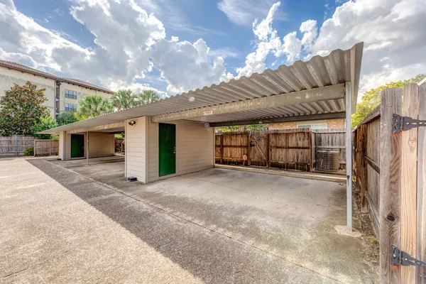 a view of a house with a garage