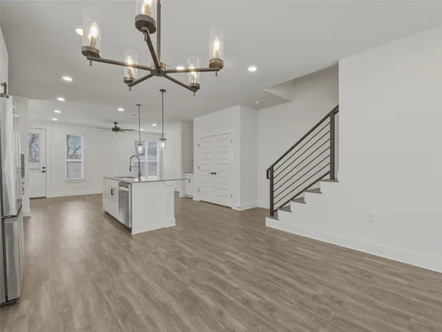 a view of empty room