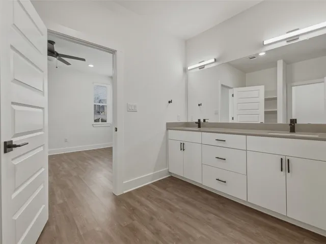 wooden floor in an empty room