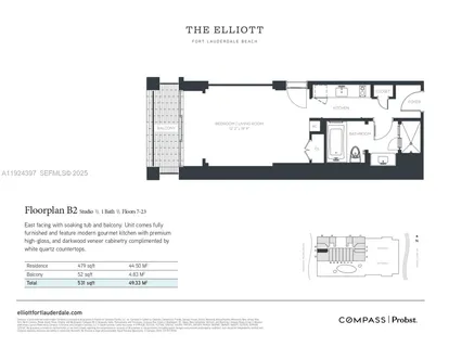 $501,900 | 551 North Fort Lauderdale Beach Boulevard, Unit R1904, Fort Lauderdale, FL 33304