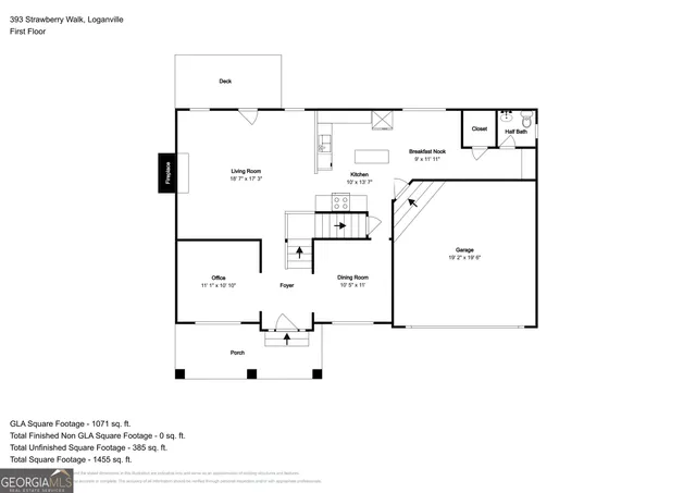 $479,500 | 393 Strawberry Walk, Loganville, GA 30052