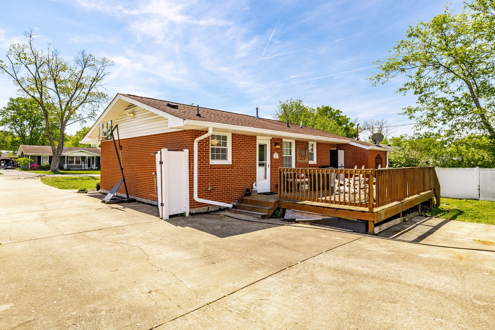 926 Hart Street Gallatin, TN 37066 - Photo 45 of 53 a view of a house with a yard and wooden fence