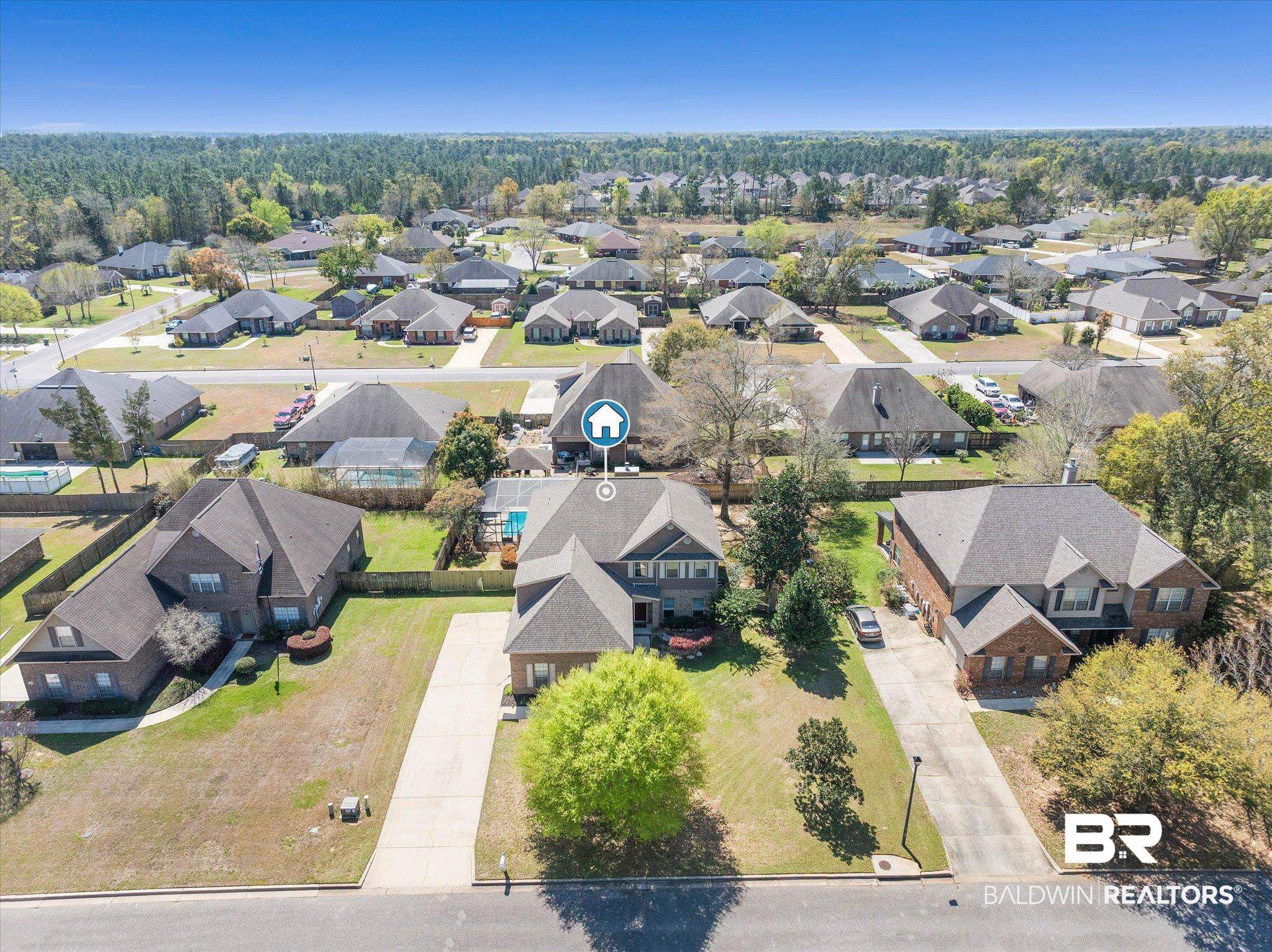 585 Sheffield Avenue Foley, AL 36535 - Photo 39 of 45 Aerial View