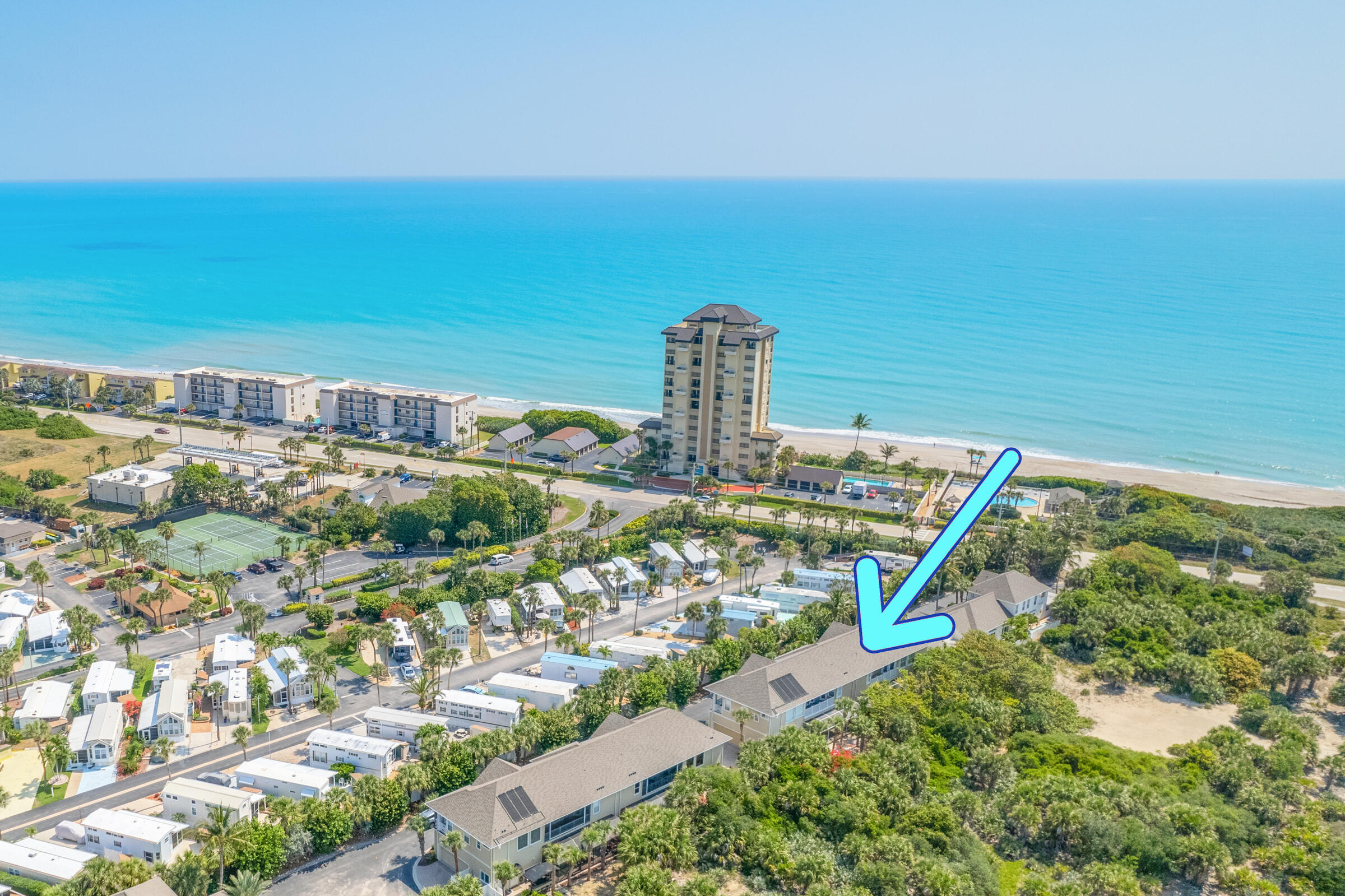 109 Sabal Ridge Lane, Unit 109 Melbourne Beach, FL 32951 - Photo 49 of 51 109-Sable-Rdige-Aerials-508