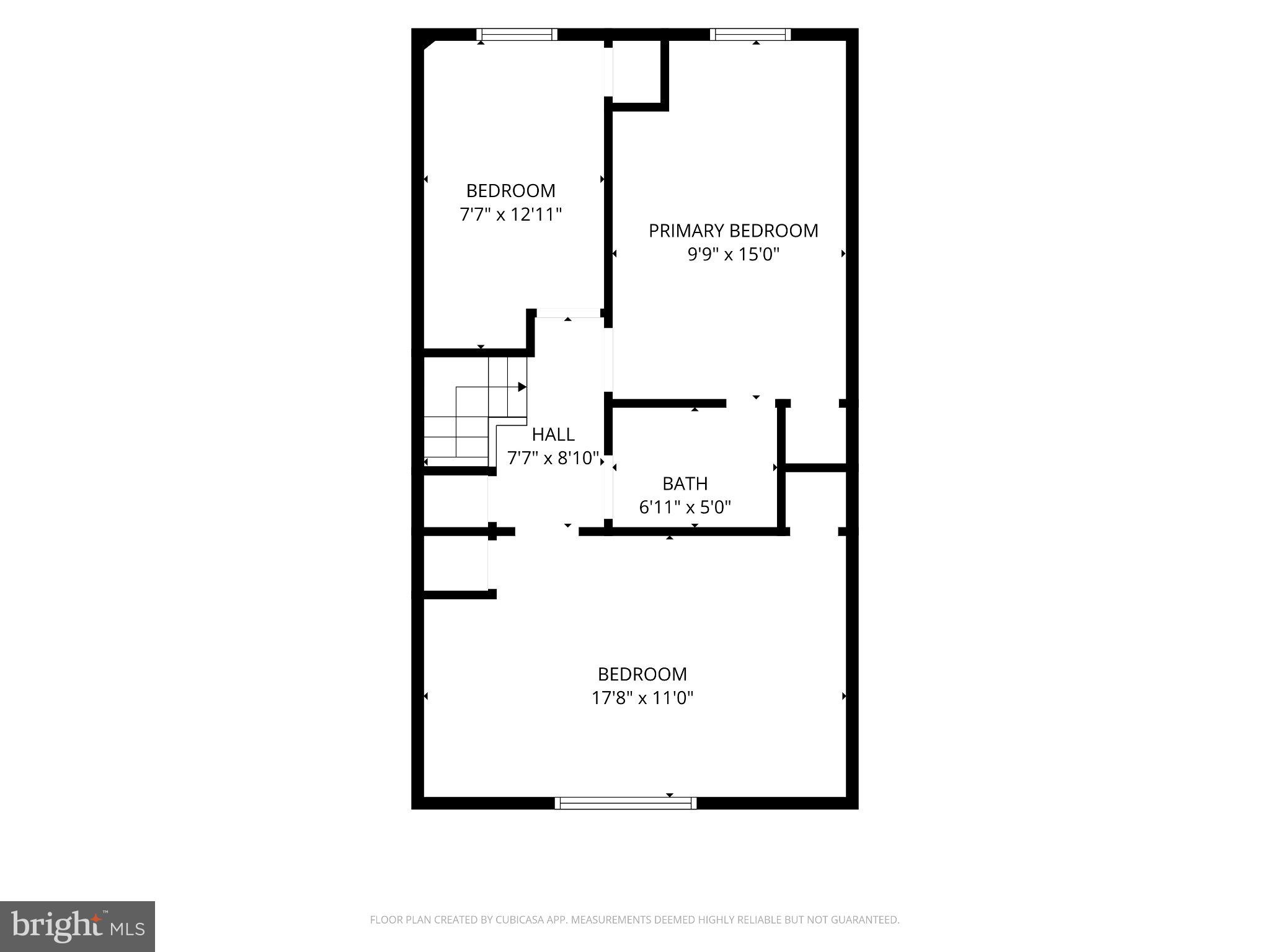 7529 Rugby Street Philadelphia, PA 19150 - Photo 26 of 27 3rd Floor Plan