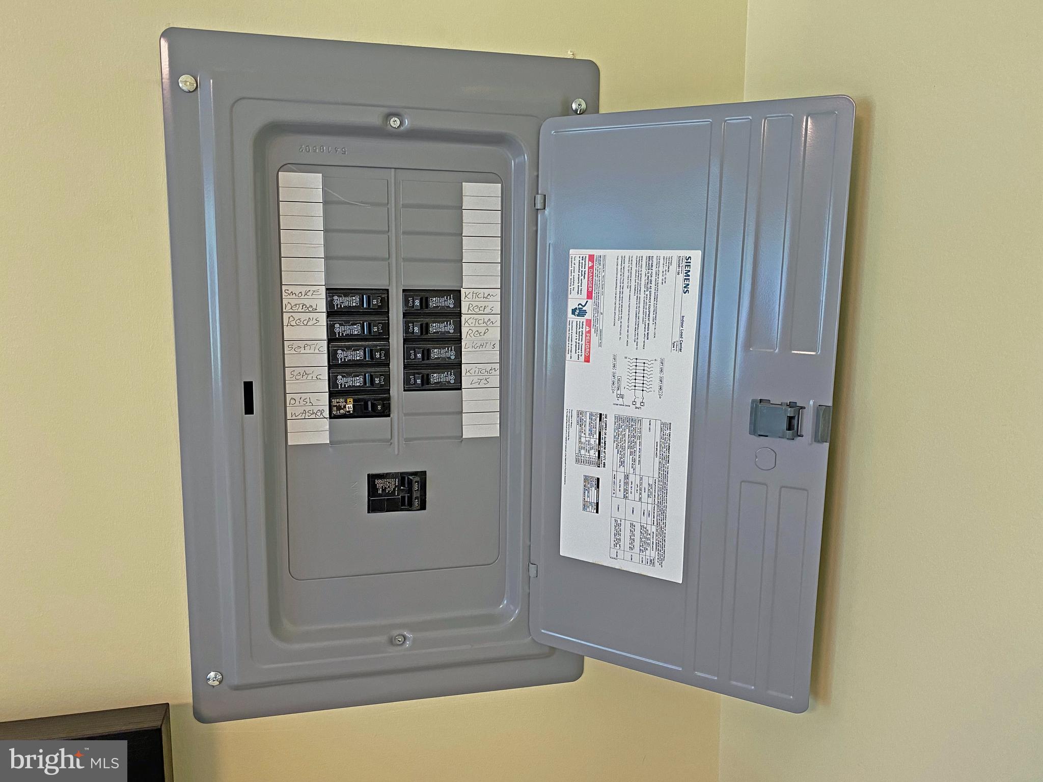 28098 Carpenter Road Milton, DE 19968 - Photo 25 of 35 2 of 2 Electric Panels (in BR#3)
