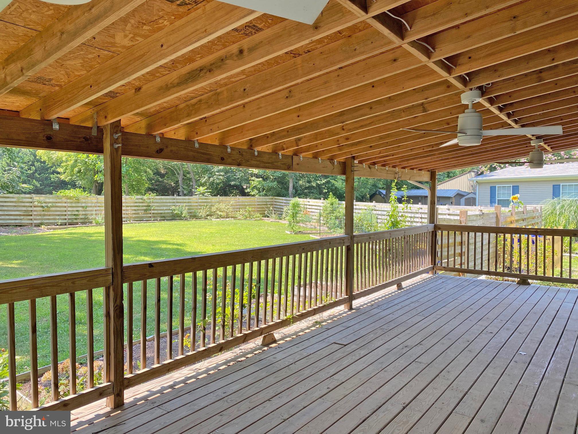28098 Carpenter Road Milton, DE 19968 - Photo 26 of 35 Covered Back Porch