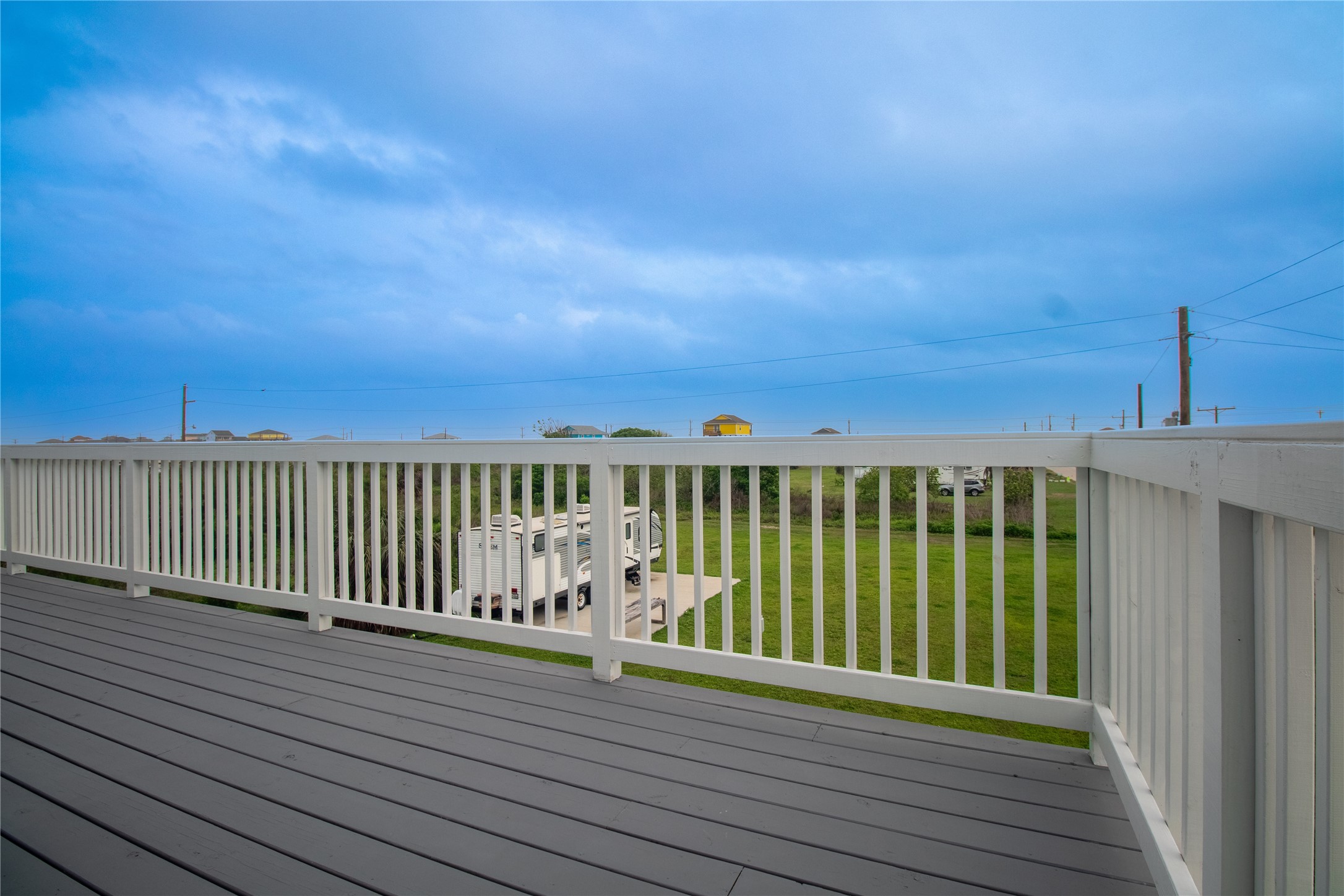 1040 Johnson Road Port Bolivar, TX 77650 - Photo 44 of 49 a view of a balcony with an outdoor space