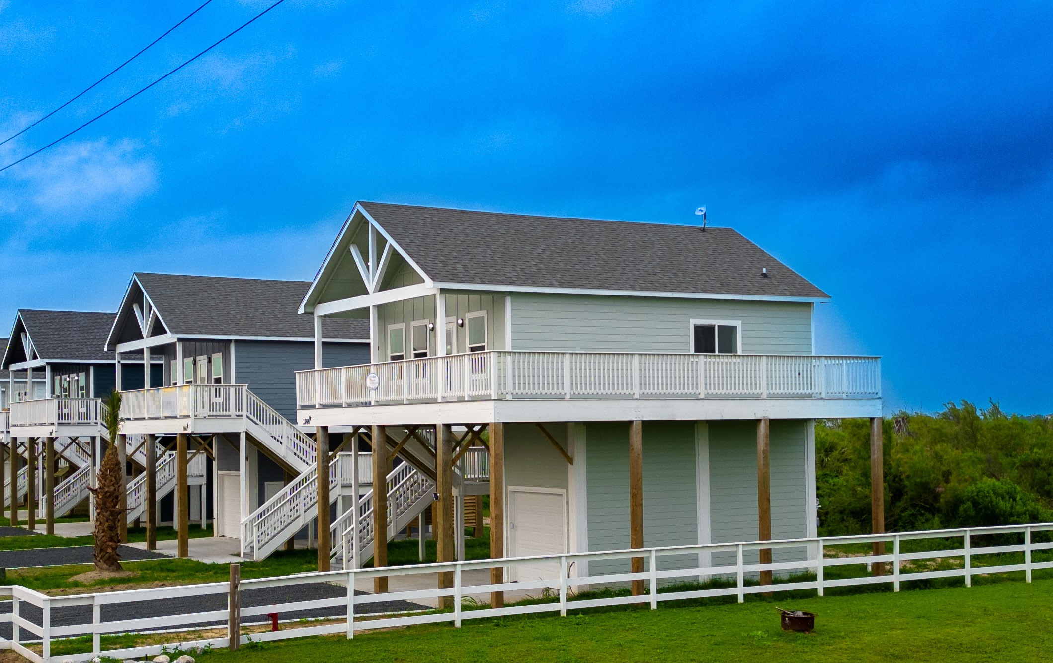 1040 Johnson Road Port Bolivar, TX 77650 - Photo 45 of 49 a house view with a garden space