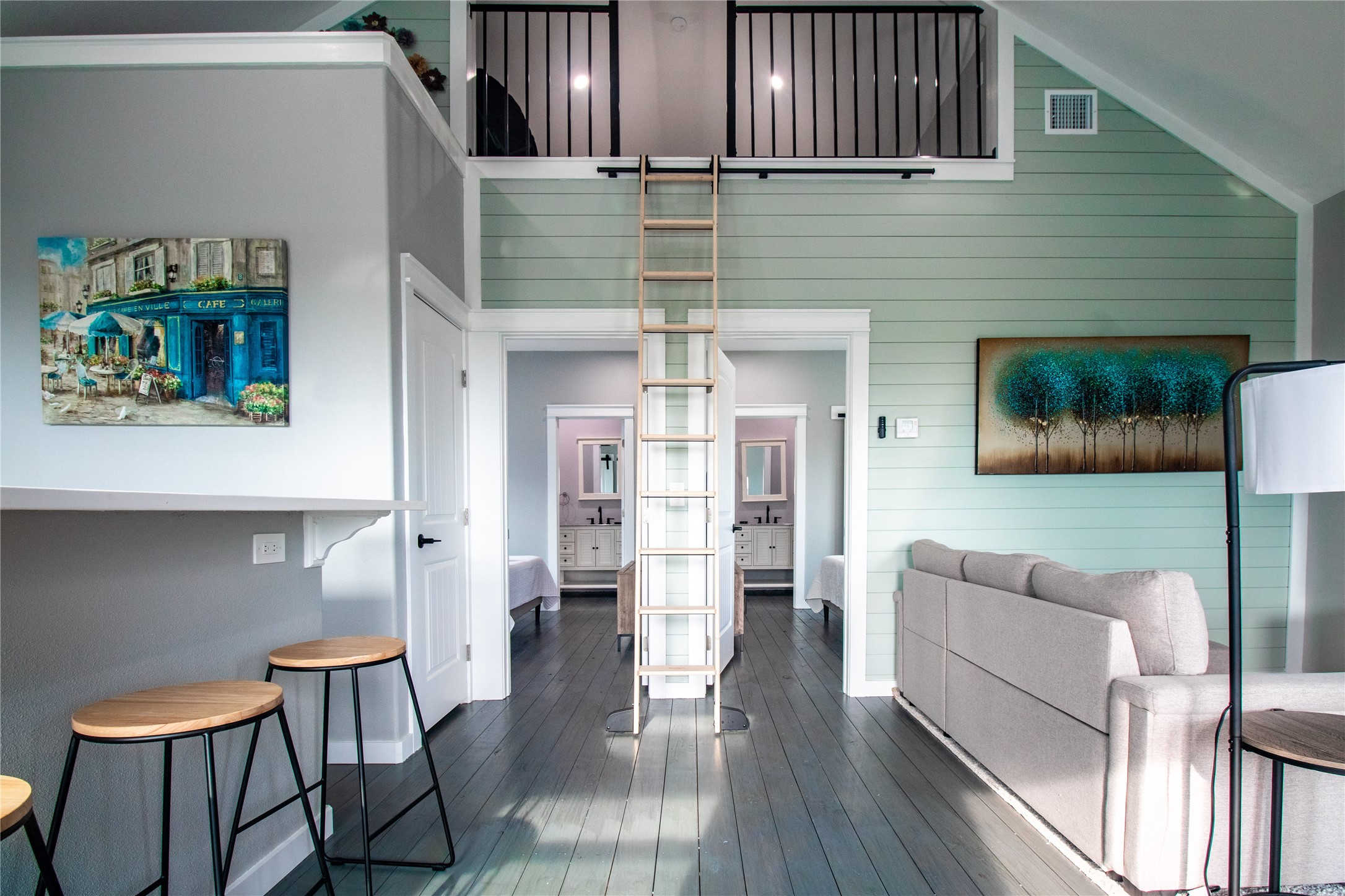 1040 Johnson Road Port Bolivar, TX 77650 - Photo 10 of 49 a dining room with furniture and wooden floor