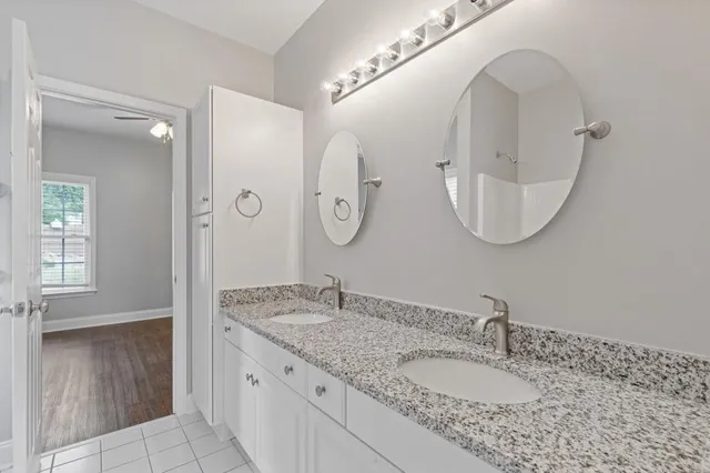 wooden floor in an empty room