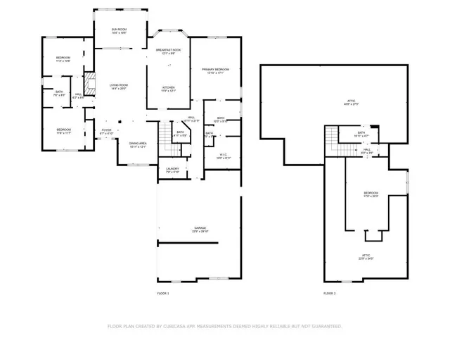 front view of a house with a garden