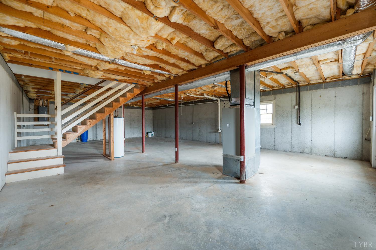2365 Police Tower Road Appomattox, VA 24522 - Photo 26 of 52 a view of an empty room with stairs