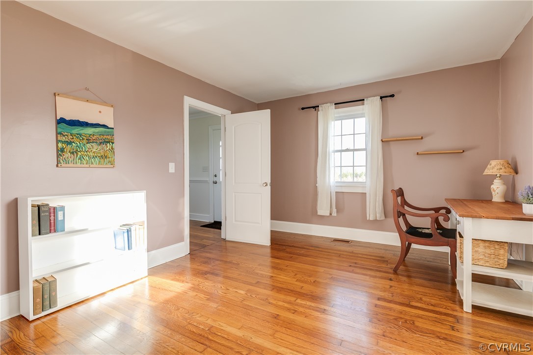 4109 Whitehall Road Sandy Hook, VA 23153 - Photo 16 of 28 a view of a livingroom with furniture and wooden floor