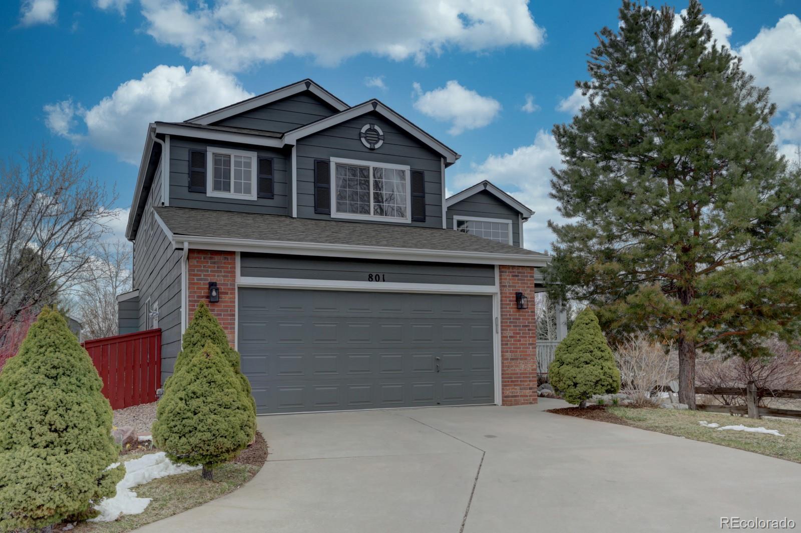 801 Riddlewood Lane Highlands Ranch, CO 80129 - Photo 33 of 40 front view of a house