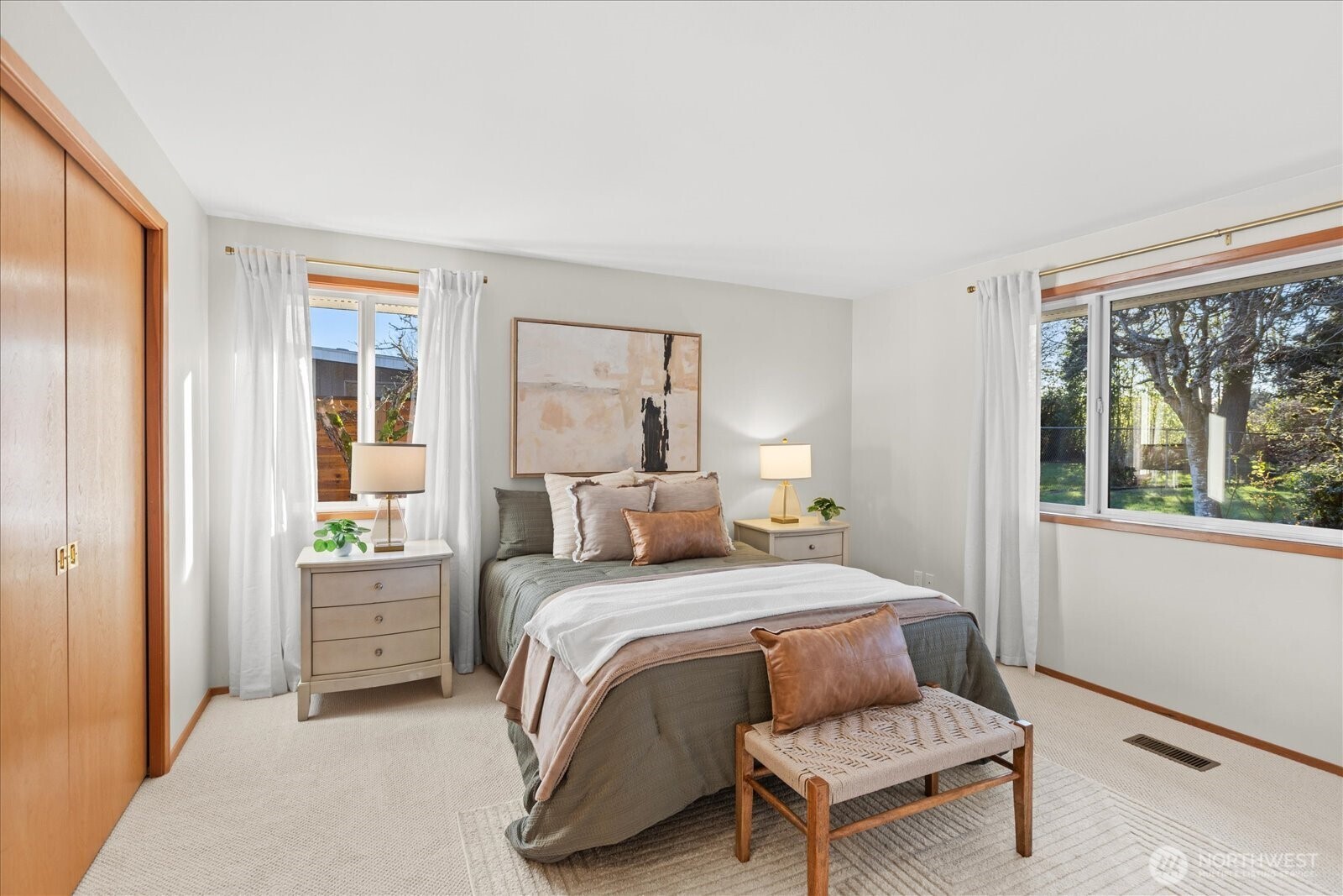 22210 96th Avenue West Edmonds, WA 98020 - Photo 13 of 35 a bedroom with a bed and a window