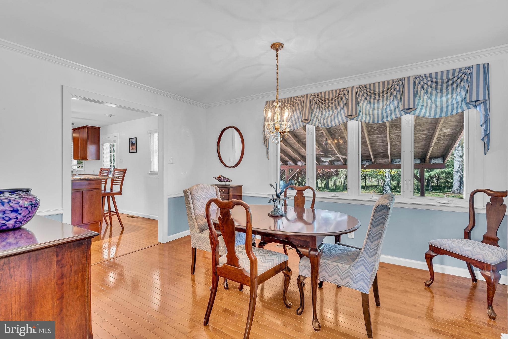 6 Park Road Mount Holly, NJ 08060 - Photo 14 of 58 a view of a dining room with furniture window and wooden floor