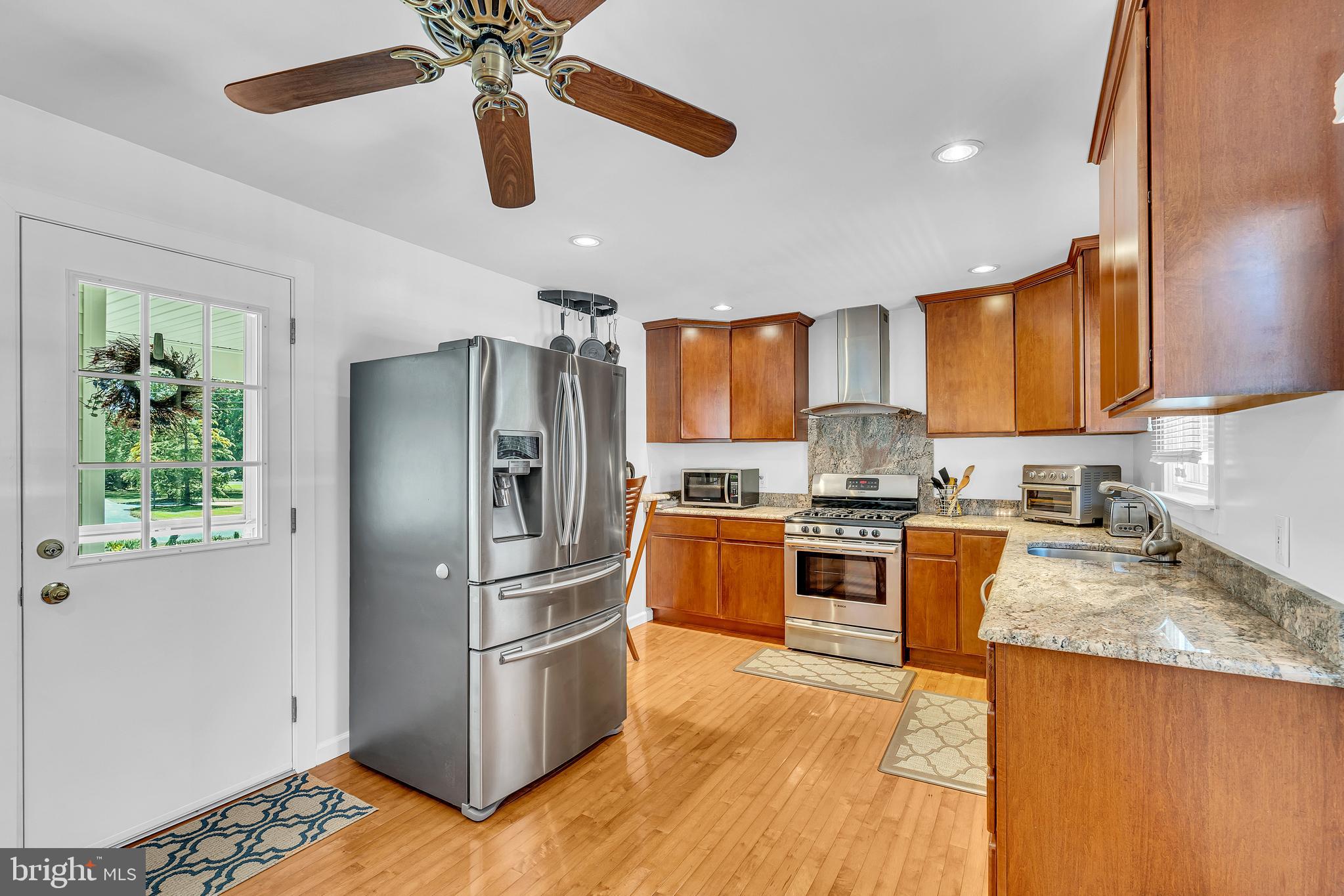 6 Park Road Mount Holly, NJ 08060 - Photo 17 of 58 a kitchen with stainless steel appliances granite countertop a refrigerator a stove top oven a sink and dishwasher