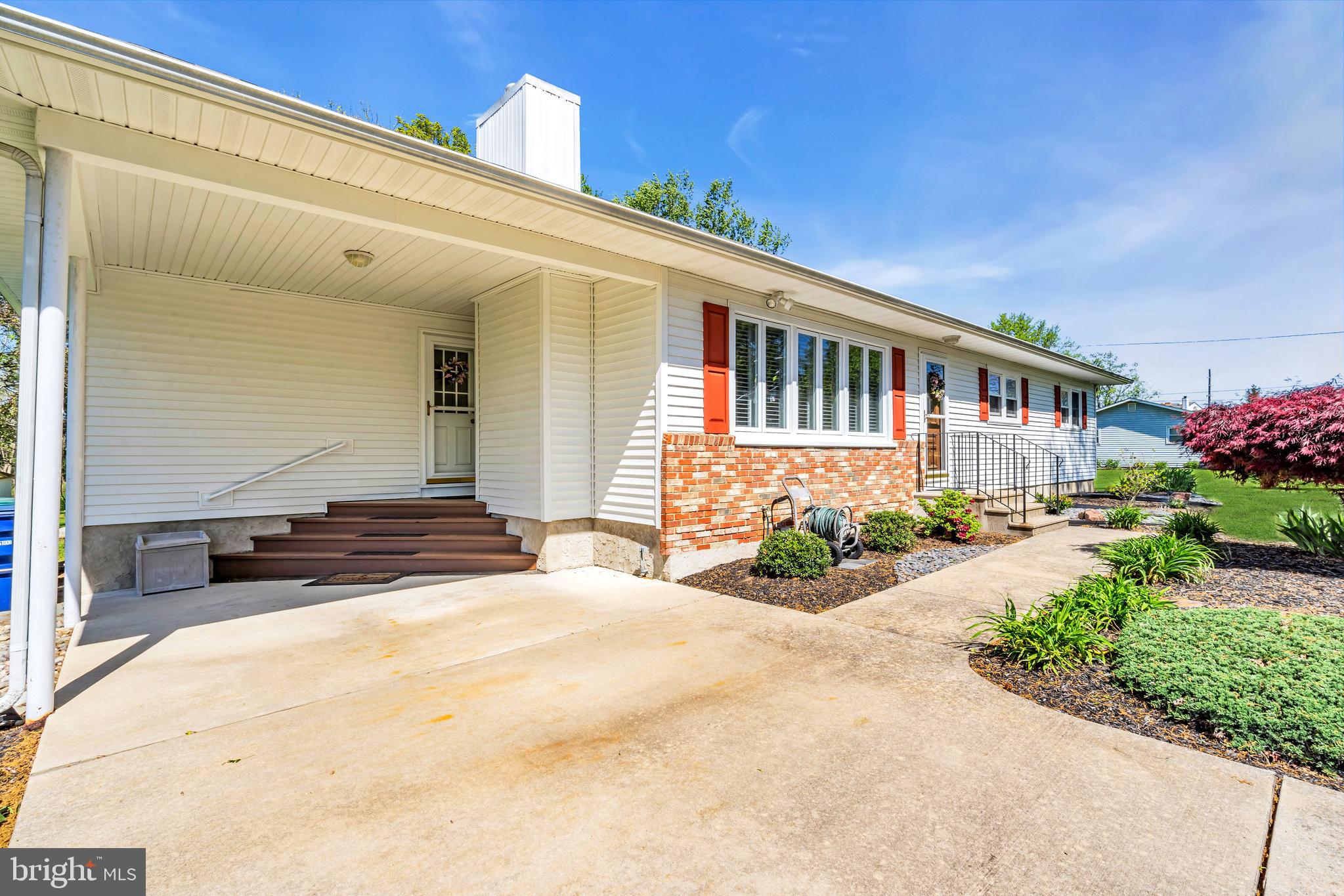 6 Park Road Mount Holly, NJ 08060 - Photo 6 of 58 a front view of a house with a yard outdoor seating and pathway