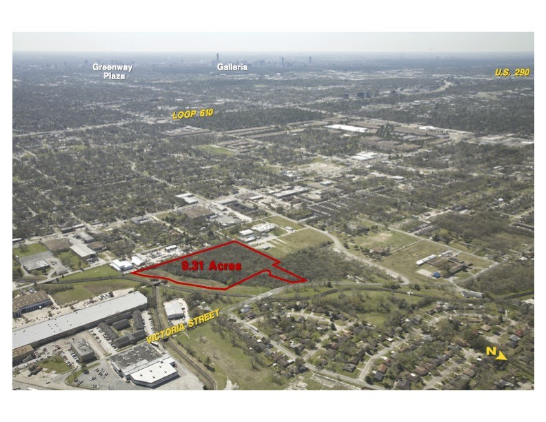 0 Victoria Drive Houston, TX 77022 - Photo 9 of 10 Previous years aerial. Easy access to 610 Hwy. Close to Galleria, Greenway Plaza, Downtown